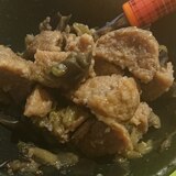 肉団子とナスの中華煮